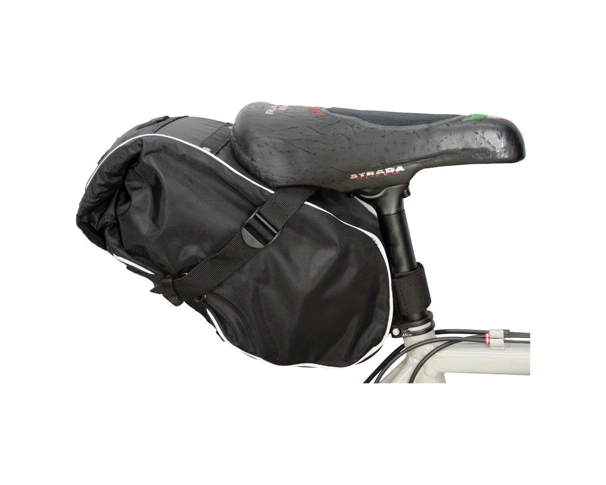 Banjo Brothers Waterproof Saddle Trunk (Black) (6.6L) (L)